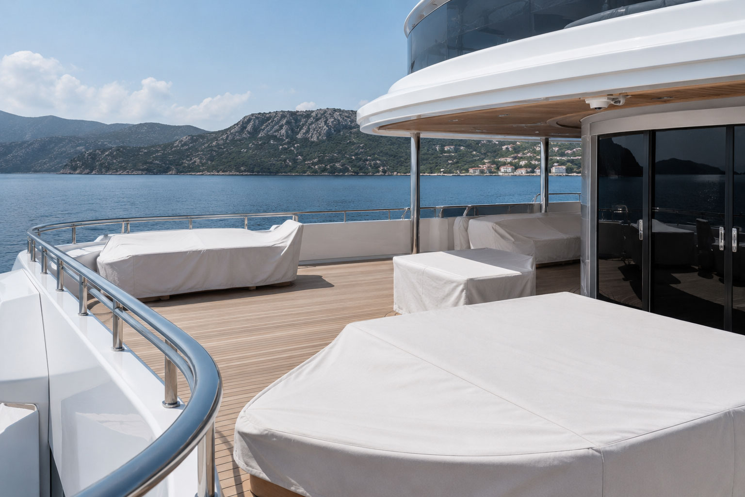 Large Superyacht covers