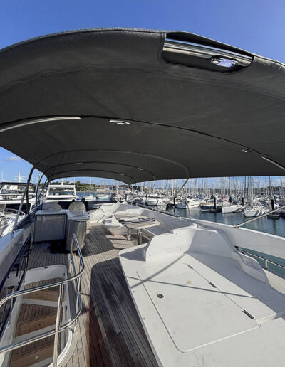 extended bimini cover