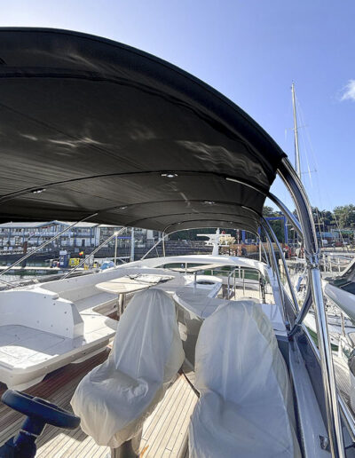 extended bimini cover